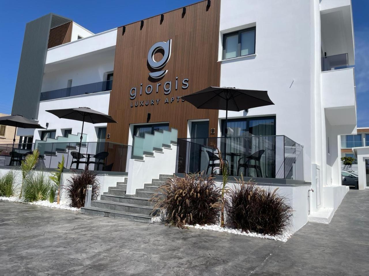 Giorgis Luxury Apartments Ajía Nápa Eksteriør bilde